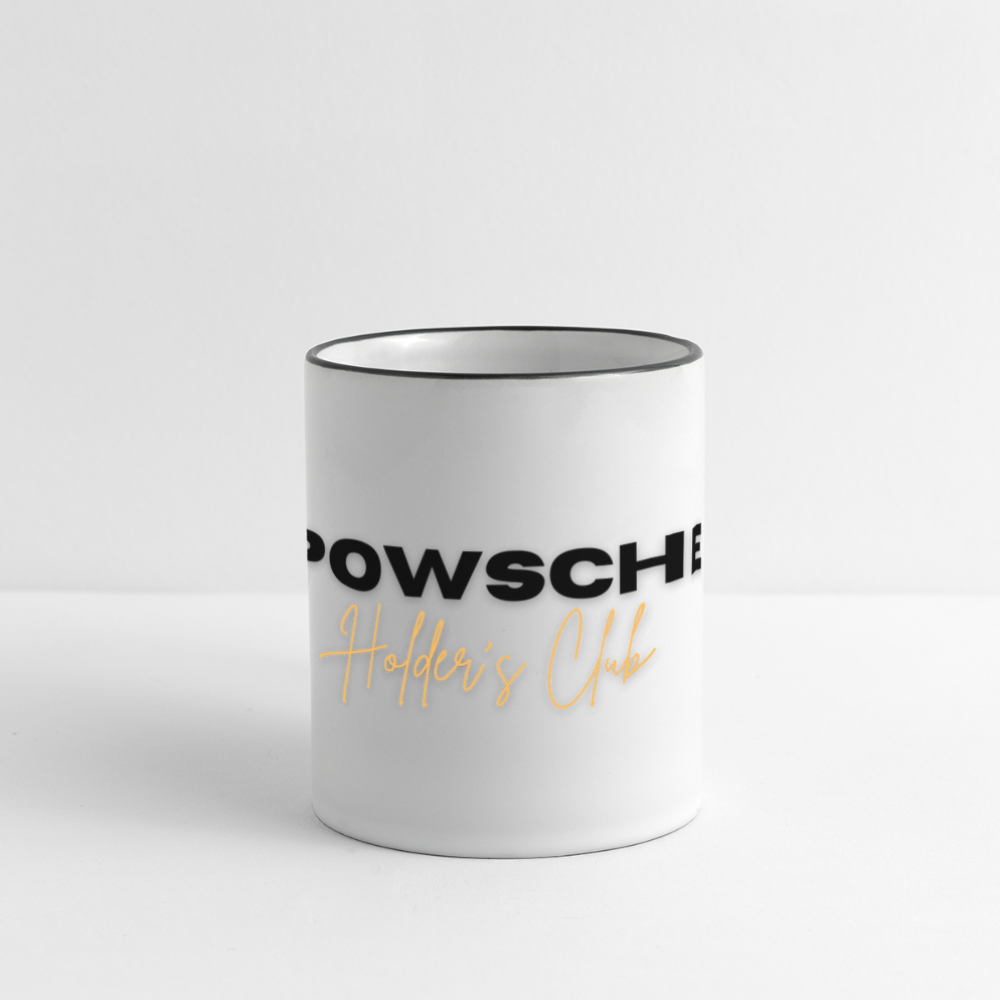 Holder's Club Mug - white/black